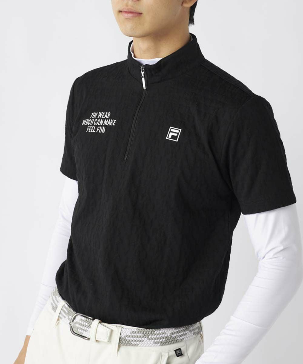 メンズ ゴルフ 半袖ハイネック｜FILA GOLF