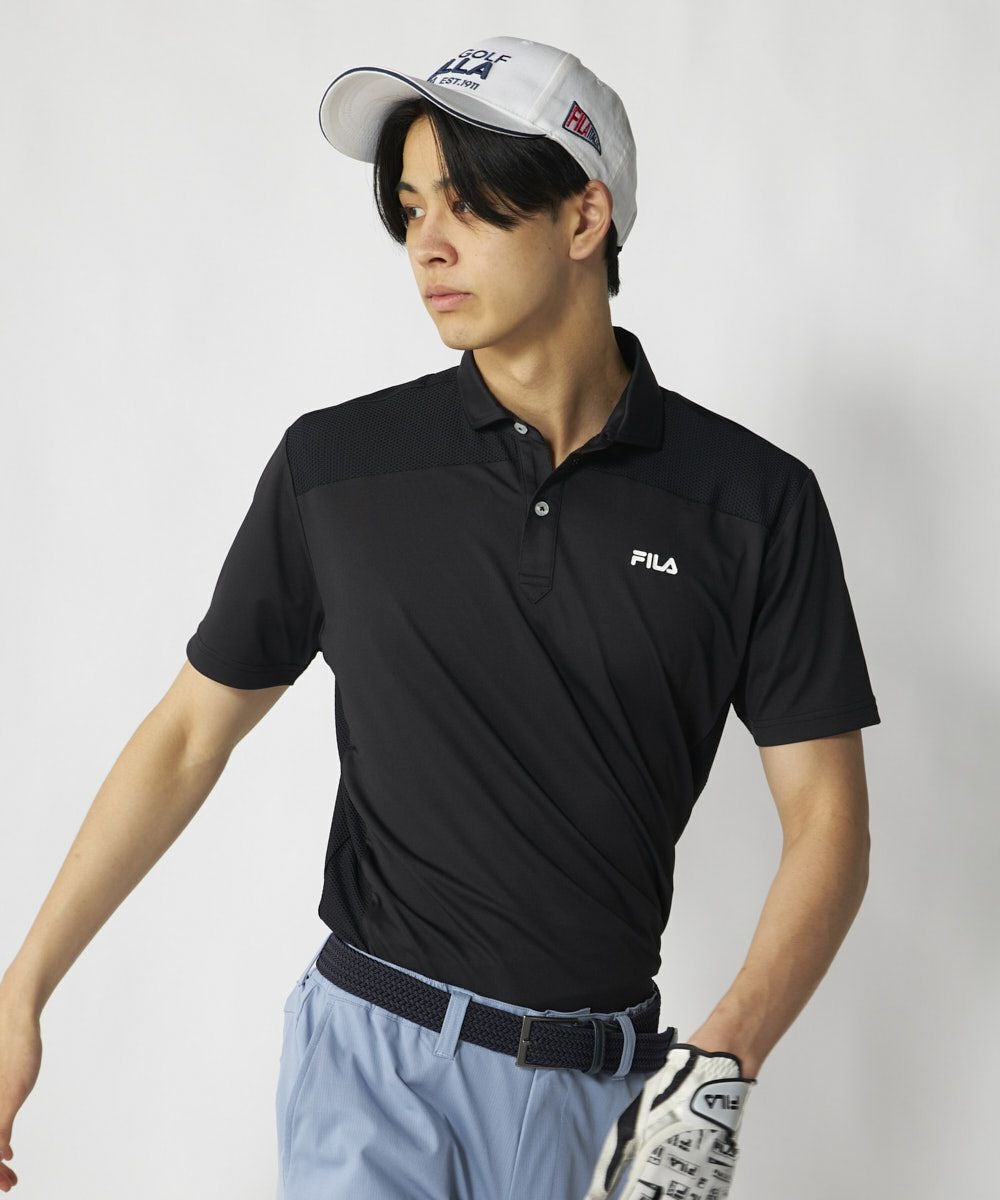 60%OFF! FILA GOLFシャツ L 3枚セット 吸水速乾ストレッチ メッシュ切り替え半袖シャツ | メンズ - FILA GOLF（フィラゴルフ