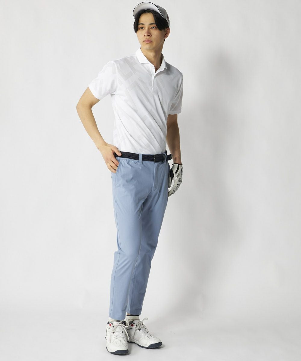 メッシュ加工ビックロゴ半袖ポロシャツ | メンズ - FILA GOLF（フィラ