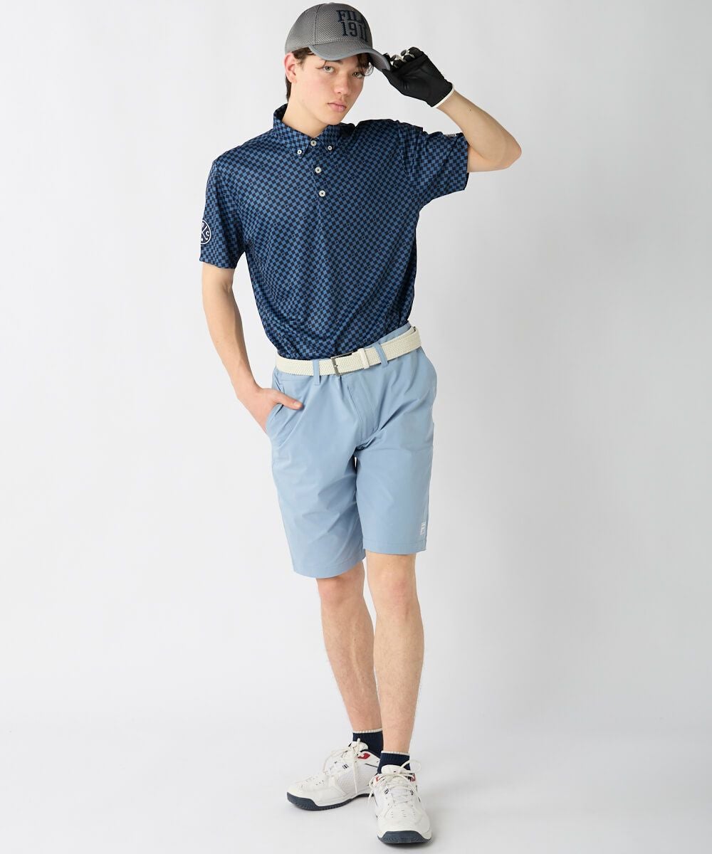 チェック柄半袖ポロシャツ | メンズ - FILA GOLF（フィラゴルフ）公式