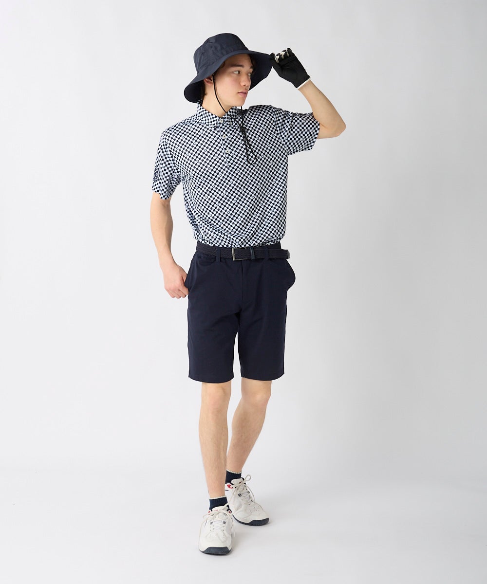 FILA チェック柄 ポロシャツとショートパンツ XL チェック柄半袖ポロシャツ | メンズ - FILA GOLF（フィラゴルフ）公式