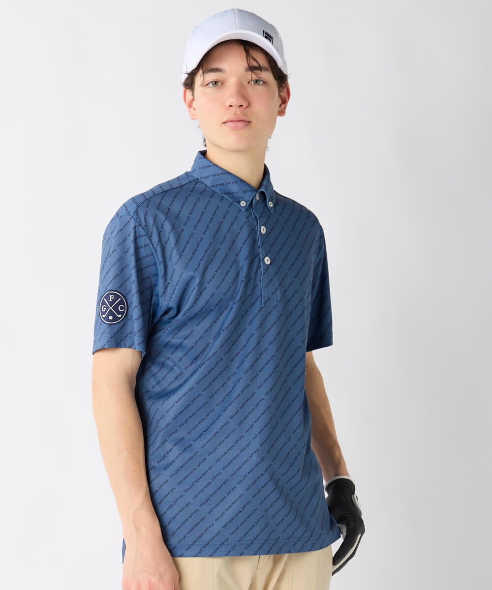 柄半袖ポロシャツ | メンズ - FILA GOLF（フィラゴルフ）公式