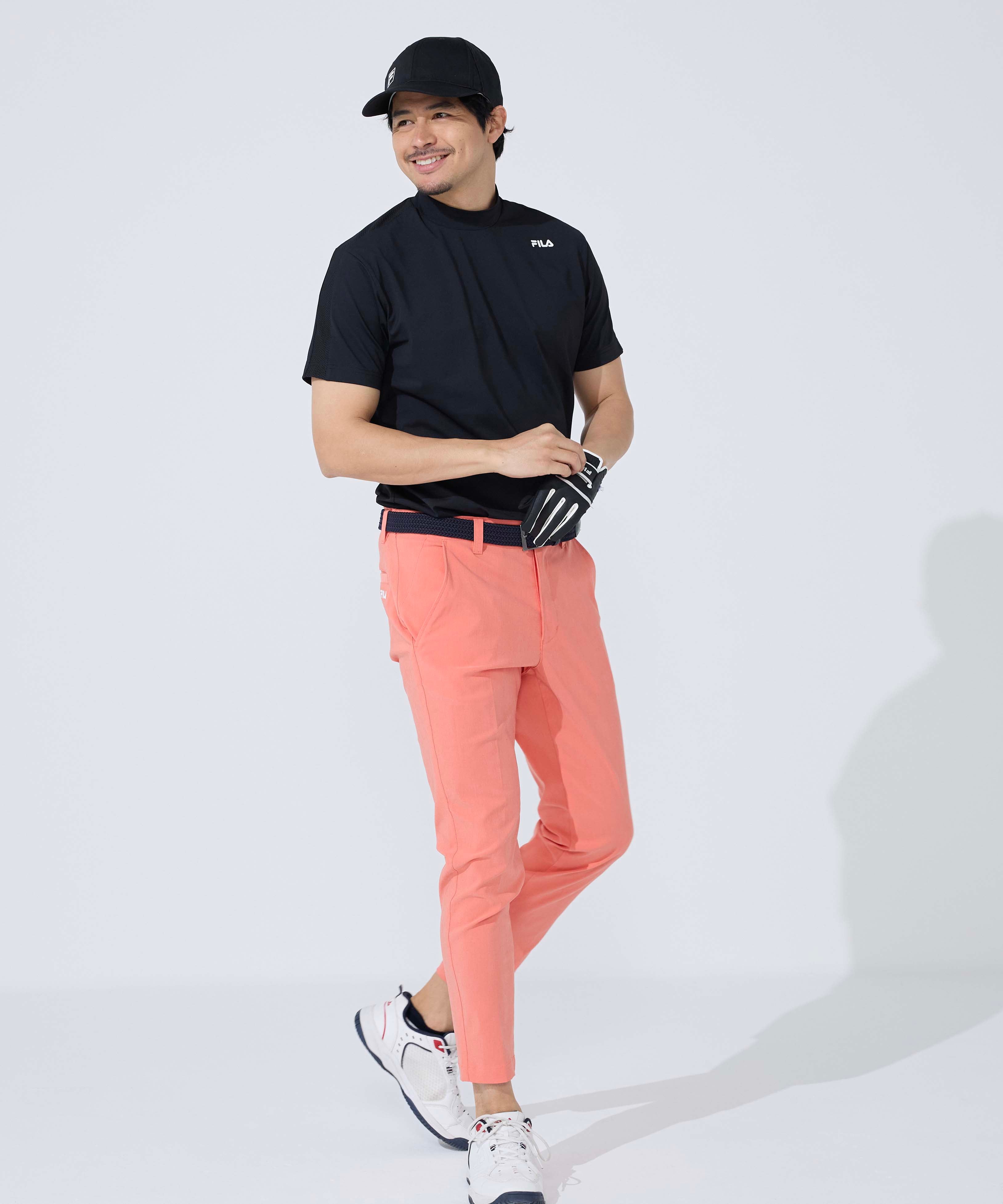 NET別注】半袖モックネックシャツ | メンズ - FILA GOLF（フィラゴルフ