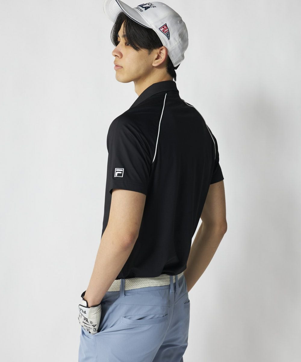 NET限定】肩ライン入り半袖シャツ | メンズ - FILA GOLF（フィラゴルフ