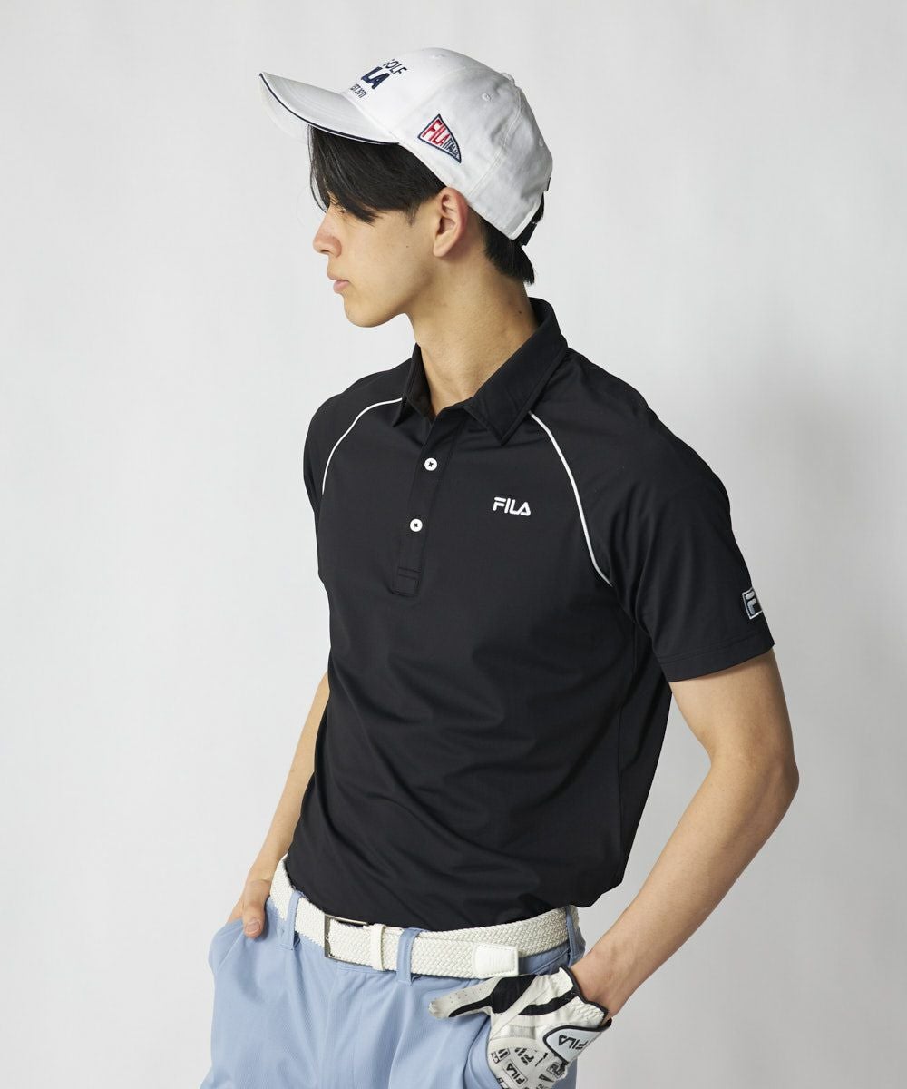 NET限定】肩ライン入り半袖シャツ | メンズ - FILA GOLF（フィラゴルフ