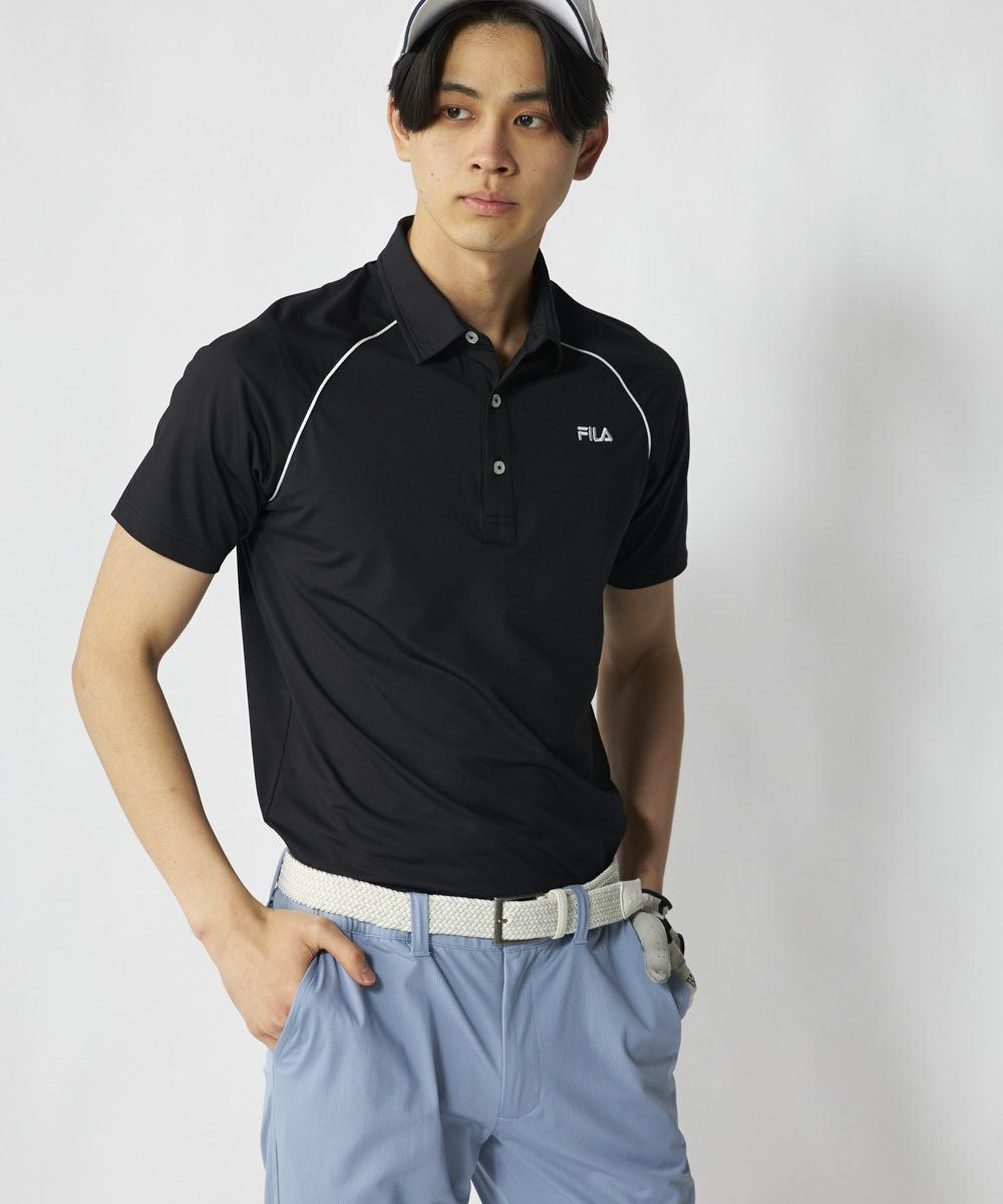 NET限定】肩ライン入り半袖シャツ | メンズ - FILA GOLF（フィラゴルフ
