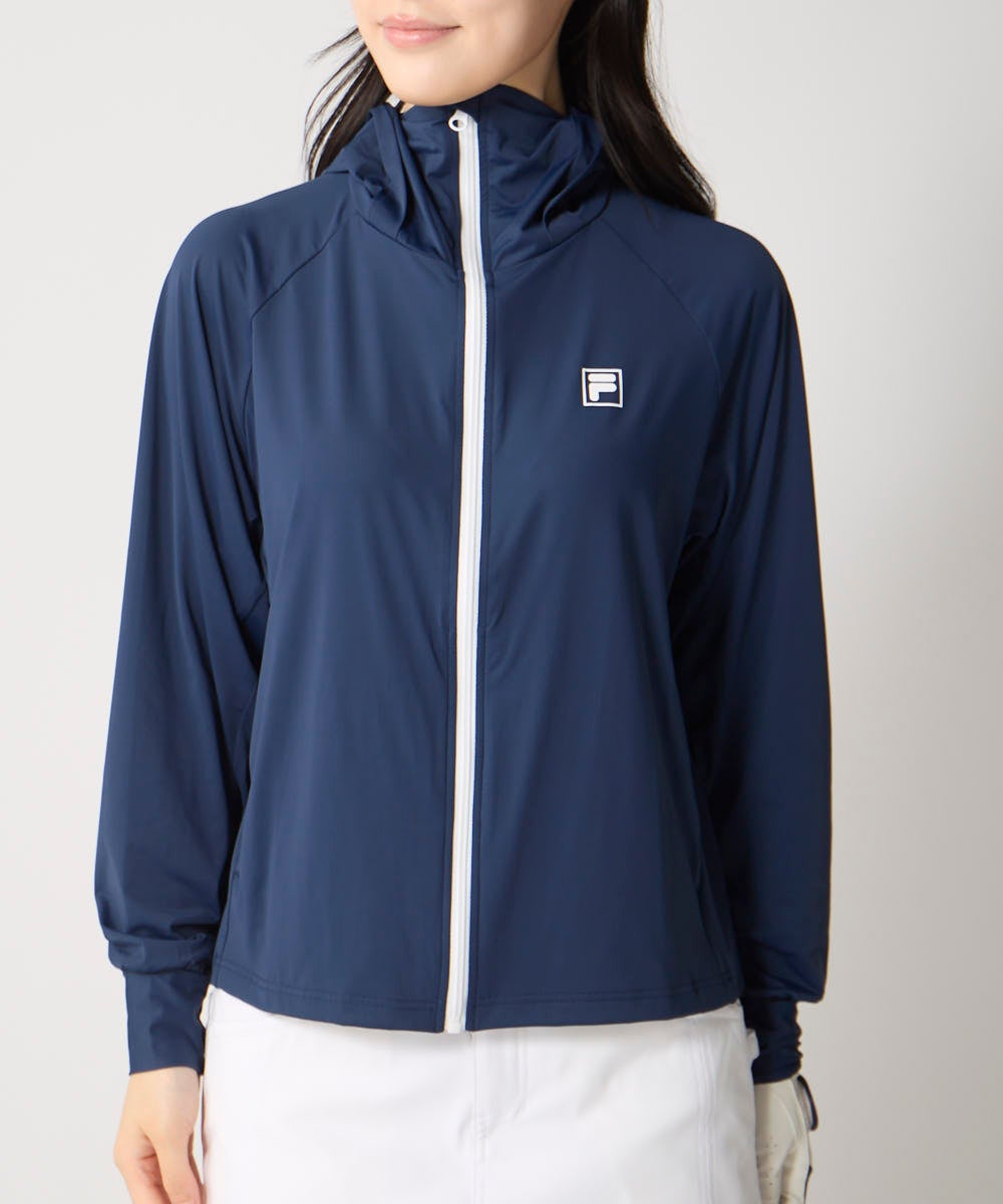 ポニーテール穴付き】接触冷感UVパーカー | レディース - FILA GOLF