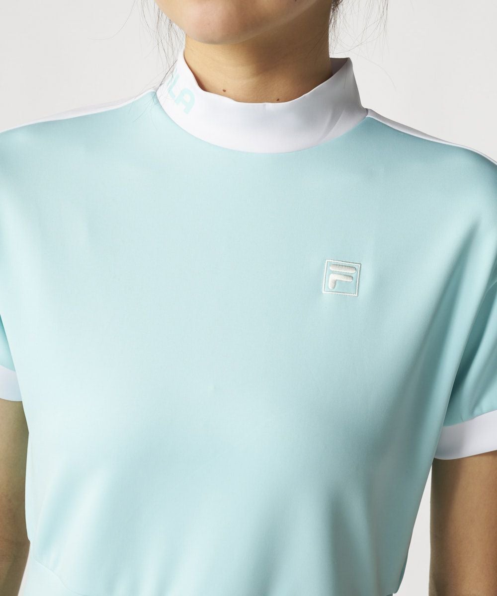 ライトダンボールニットモックネックワンピース | レディース - FILA