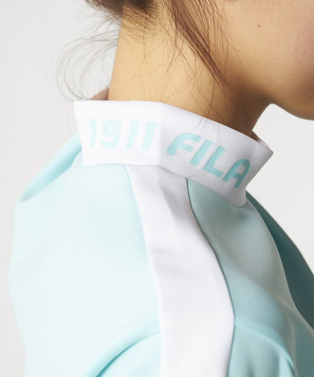 ライトダンボールニットモックネックワンピース | レディース - FILA