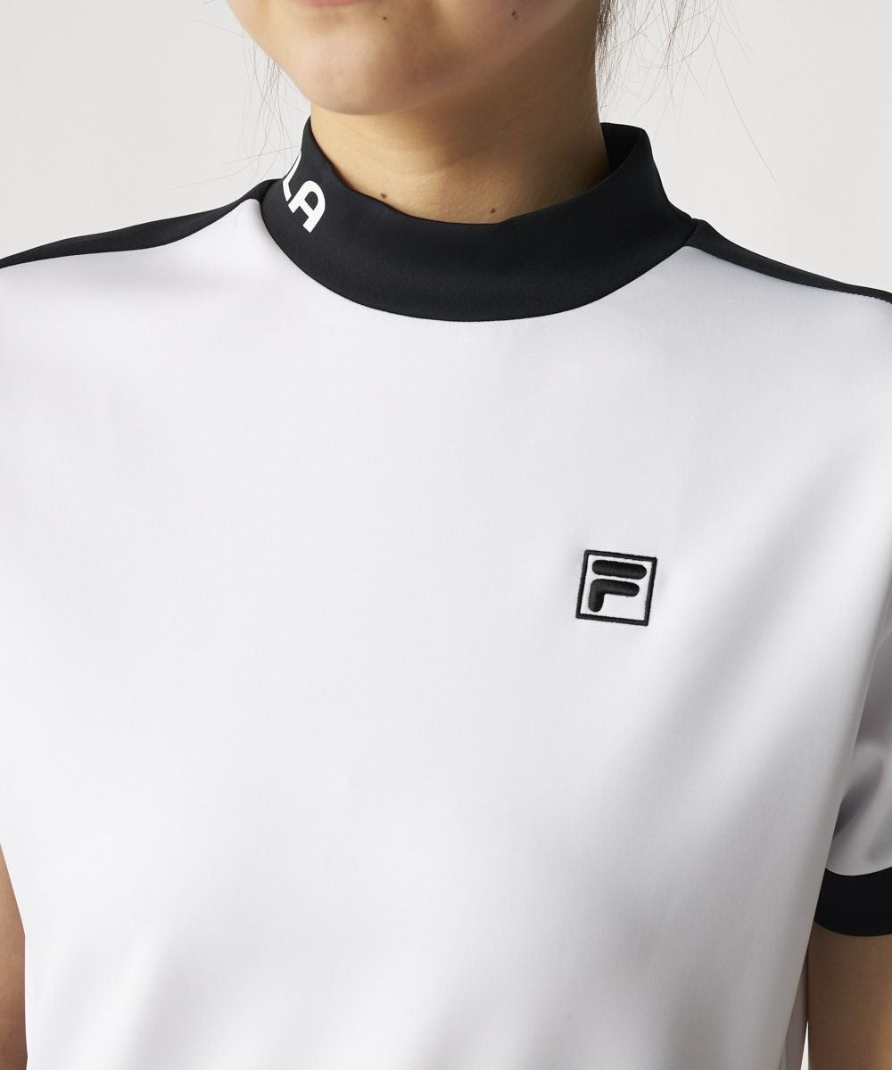 ライトダンボールニットモックネックワンピース | レディース - FILA