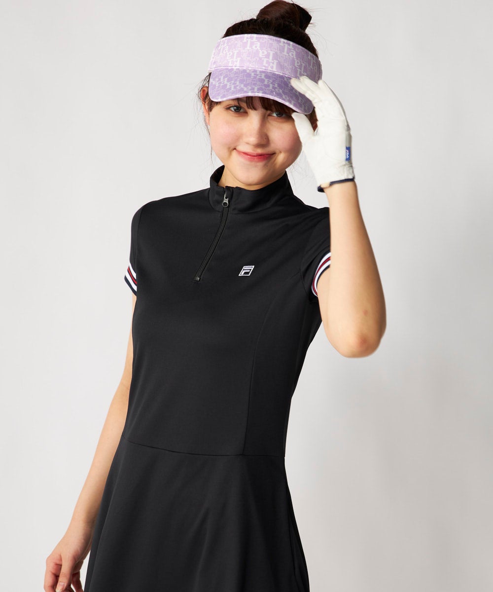 NET限定】袖ライン入りワンピース | レディース - FILA GOLF（フィラ