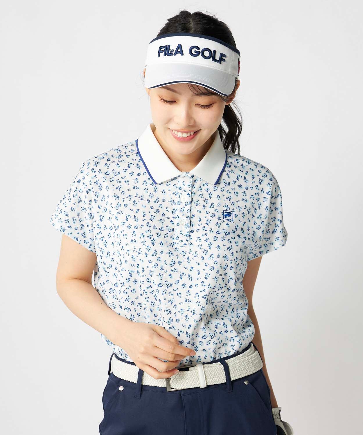 小花柄半袖ポロシャツ | レディース - FILA GOLF（フィラゴルフ）公式
