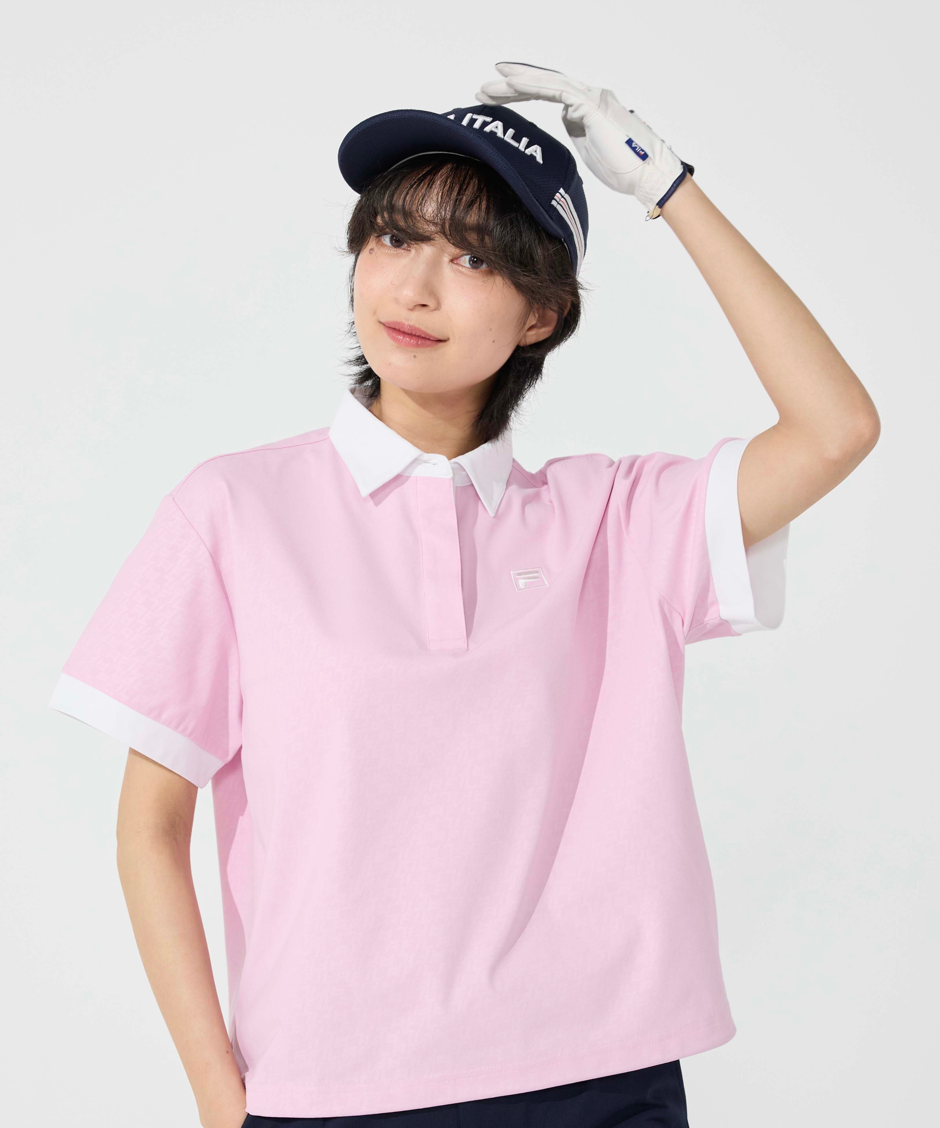 リラックスシルエット半袖ポロシャツ | レディース - FILA GOLF