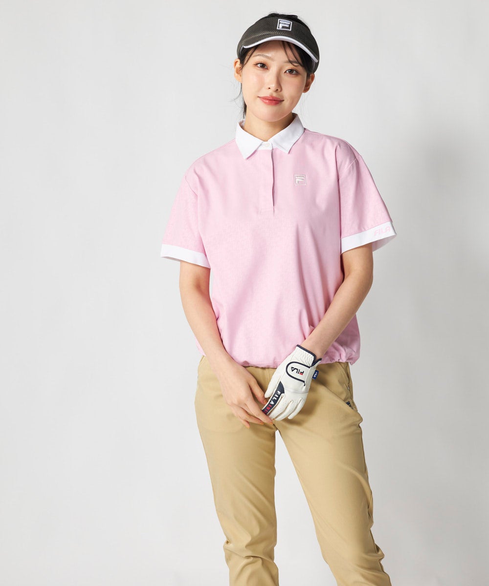 リラックスシルエット半袖ポロシャツ | レディース - FILA GOLF