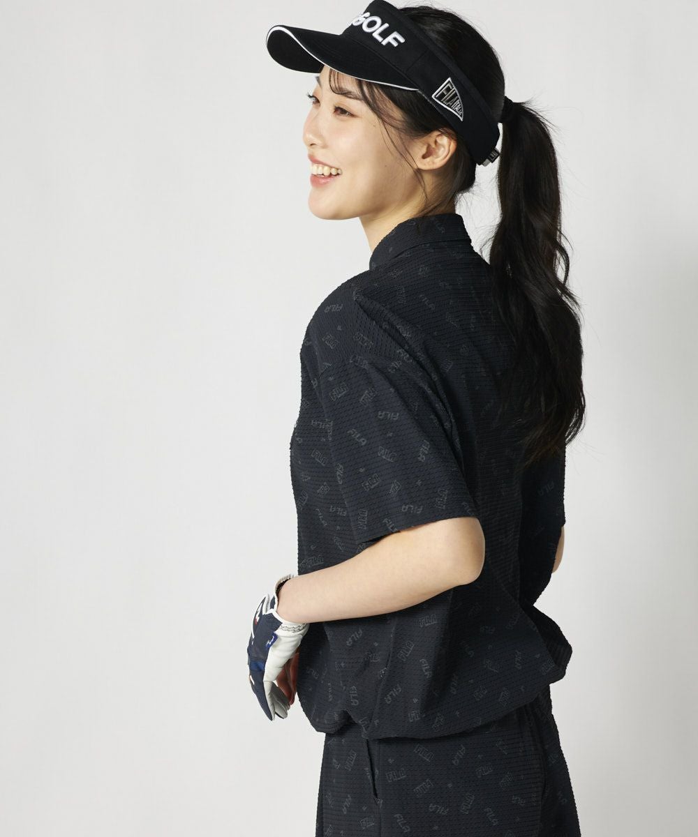 シアサッカー半袖シャツ | セットアップ可 | レディース - FILA GOLF