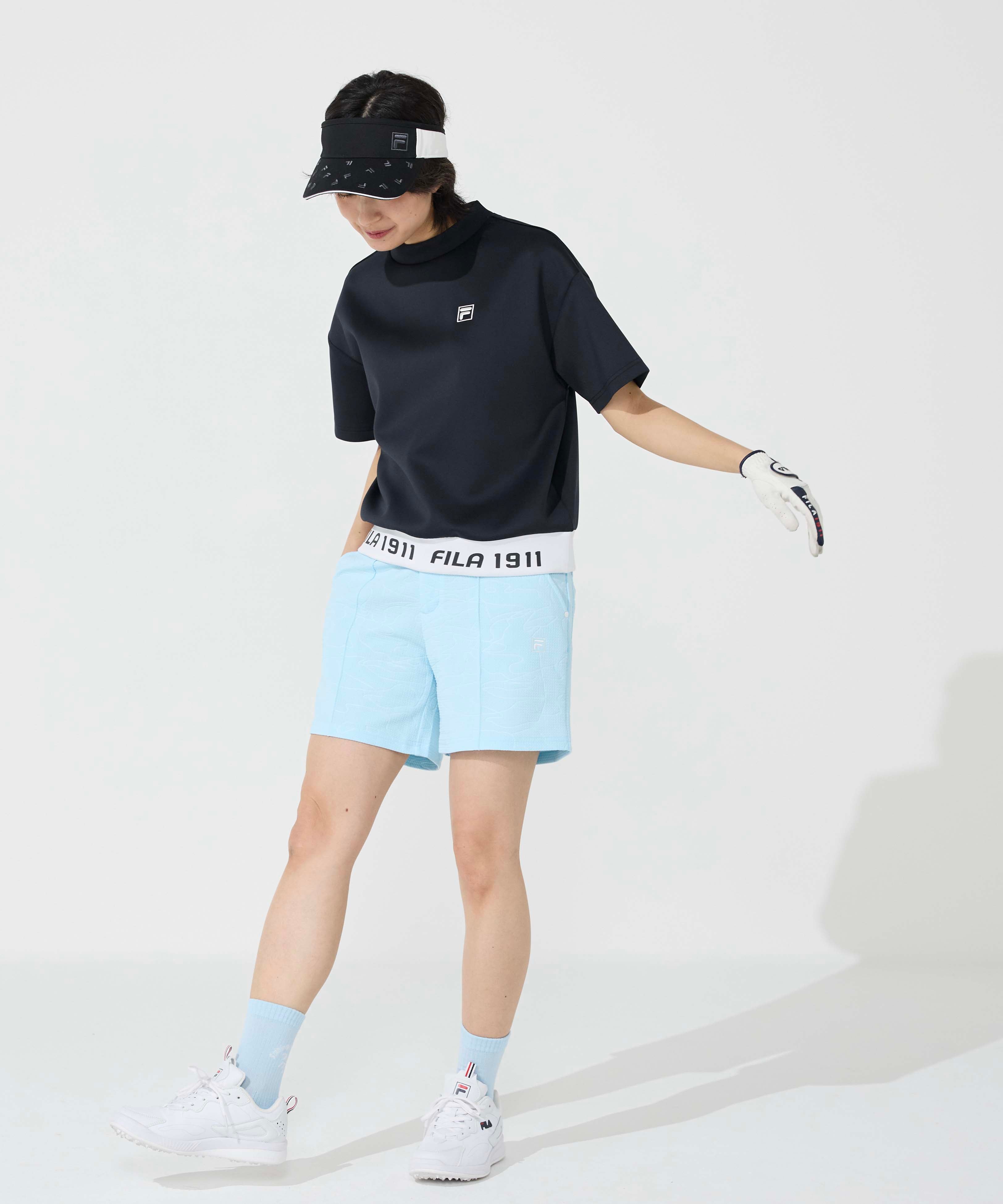 ロゴ柄サンバイザー | レディース - FILA GOLF（フィラゴルフ）公式