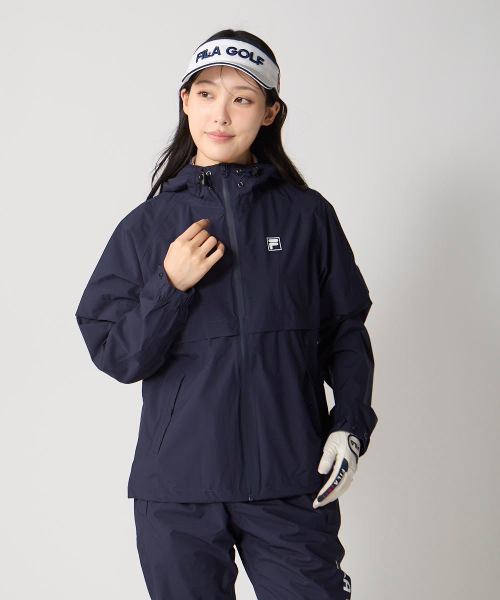 収納袋付きレインウェア上下セット | レディース - FILA GOLF（フィラ